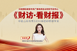 凯发k8旗舰国际董秘兼副总经理张宏伟做客央视《财访·看财报》